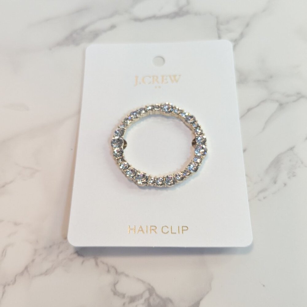 J.Crew Factory Rhinestone Hair Barrette - Picture 5 of 7